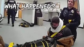 You&rsquo;ll Never Guess Why This Arrest Ended in a WRAP and Spit Hood