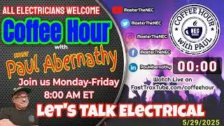 Coffee Hour with Paul | Article 680 Pools and More Pt. 1 | 5/29/2025