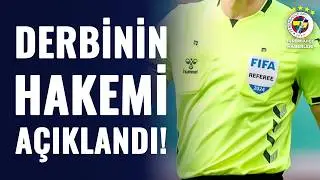 SON DAKİKA | Trabzonspor - Fenerbah&ccedil;e Derbisinin Hakemi Belli Oldu!