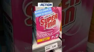 ARRIVAGE ACTION NOUVELLE GAMME DE LESSIVE #ACTION #lessive #m&eacute;nage
