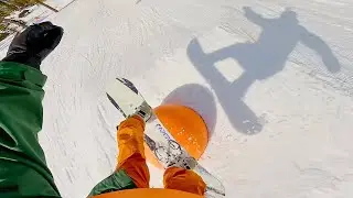 Capita Mercury Snowboard Park Run with the Union Ultra Bindings & Salomon Boots at Alpine Meadows