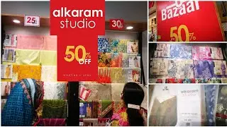 Alkaram Studio Eid Bazaar Sale 2021