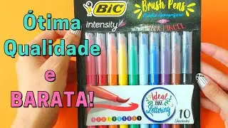 BRUSH PEN BIC Intensity - MELHOR CUSTO-BENEF&Iacute;CIO!