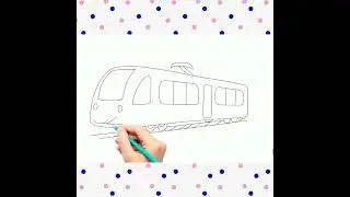 #How to draw train #🚆            #Easy Drawing For Kids #