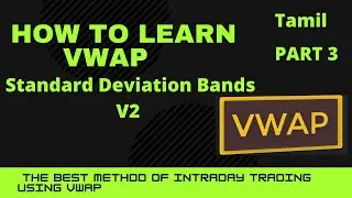 How to Learn VWAP Standard Deviation Bands V2 Strategy  | Live Trade With VWAP in Stock Market