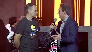 Carmac interview Quake Con 2017 (1$ Million Tournament Quake Champions)