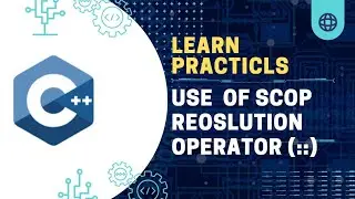 Scope resolution operator in c++ language || learn programing language