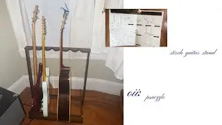 guitar stand furniture puzzle