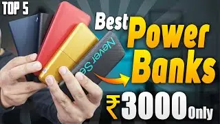 TOP 5 Power Banks with 30000mAh in India 2025⚡best power banks under 3000 2025 in india💥