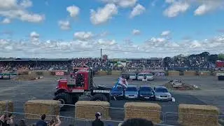 UK #monstertruck nationals @Santa_pod raceway 2023 introductory parade #santapod #monster #trucks