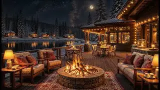 Smooth Winter Jazz Café 🎷❄️ | Music for Study & Focus