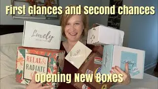Opening 6 New Subscription Boxes | October 2020 | First Glances and Second Chances #2
