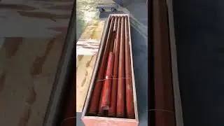 Small 4-cylinder diesel concrete pump sent to Busan
