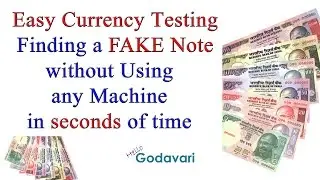 Currency Testing Process English | How to find Fake Note
