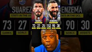 Suarez Vs Benzema Stats In UCL...🔥
