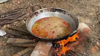 Cooking  GIANT Water SNAILS