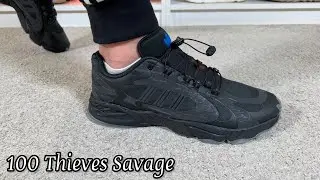 Adidas x 100 Thieves Savage Review& On foot