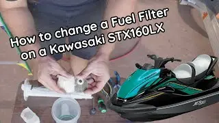 How to change the Fuel Filter on a Kawasaki STX160