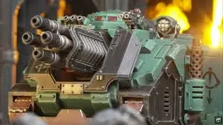 New plastic Legion Vindicator siege tank Horus Heresy #warhammer