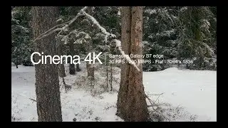 Cinema 4K - 200Mbps / - 30 fps - 3264 x 1836 - Flat - Winter Season 2018 - #1