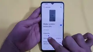 Vivo t1 X mein extra dim use Karen, how to use extra dim in Vivo t1 x