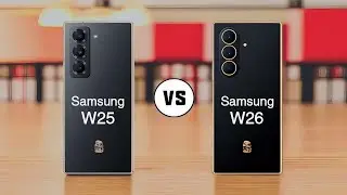 Samsung W25 vs Samsung W26