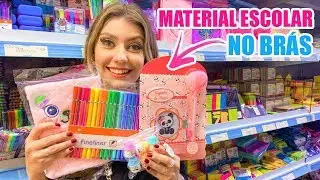 BR&Aacute;S - COISAS FOFAS DE PAPELARIA NO BR&Aacute;S - MATERIAL ESCOLAR 2020 #VOLTAASAULAS
