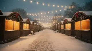 After the Market Sleeps | Calm, Memory-Filled Piano for Winter Evenings