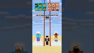 HELP Herobrine To Power Up And Win The Jump With Bedrock #friendship #shorts #trending #anime