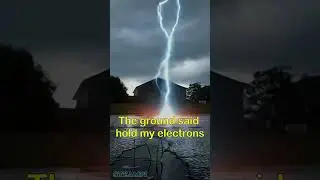 Lightning Expectation Vs Reality Ground Strikes First Physics Explained ⚡🌍 #science #physics