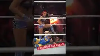 Zelina Vega beat Nikki ASH at WWE Takeover Brooklyn Match | WWE Diva Star  #shorts