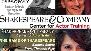 New York Shakespeare Spotlight on Education: Shakespeare & Company's Actor Training Sessions in NYC