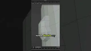 Edge slide on nose for Smurf Cat meme - low poly 3d model game character in Blender