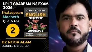 UP LT Grade Mains Answer writing . #macbeth #ltgrade #mains #preparation #english .