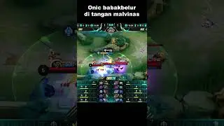 ONIC VS MALVINAS GAMING onic babakbelur ditangan malvinas #shorts #onicvsmalvinas #m4