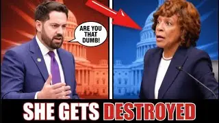 Rep. Mike Lawler SHUTS UP clueless Maxine Waters in front of the entire world