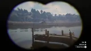 RDR2 - Brown Pelican location at Annesburg pier