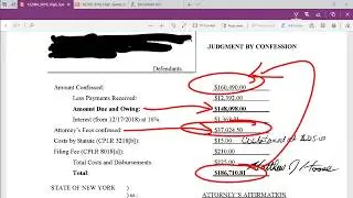 Inside the Confession of Judgement New York - MCA Debt Quick Case Study