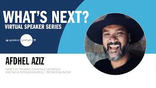 Virtual Speaker Series: Why Good Is the New Cool | Afdhel Aziz