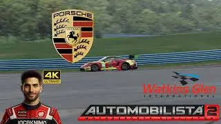 Porsche 911 RSR GTE at Watkins Glen International | Automobilista 2 | Race | #4K 🏎️🔥🎮