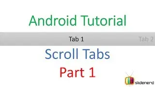 137 Android Scrollable Tabs Part 1 |
