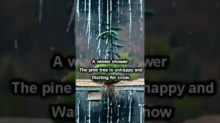 A WINTER SHOWER | HAIKU POETRY BY AI GEISHA #SHORTS