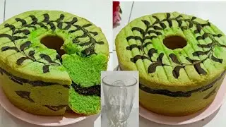 Bolu Pandan Tanpa Margarin dengan Takaran Gelas Hasilnya Super Lembut Anti Gagal