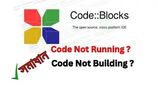 Codeblocks code not running and building-environmental error fix.