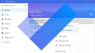 Microsoft To Do | Use the 