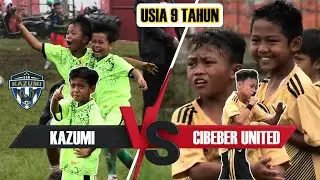 CIBEBER UNITED VS KAZUMI KAWUNGLUWUK Liga Bola Usia 9 Tahun