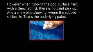 White powder- scale  in your pool, what is it and how to fix?