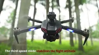 4DRC-M7 Brushless Drone with Screen Remote Control (Video demonstration)
