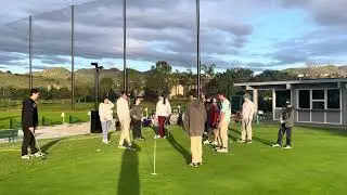 Camarillo spring golf course coach by Jacob Lusk! A beautiful day at the course January 7th, 2026