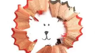Arte con virutas de l&aacute;piz